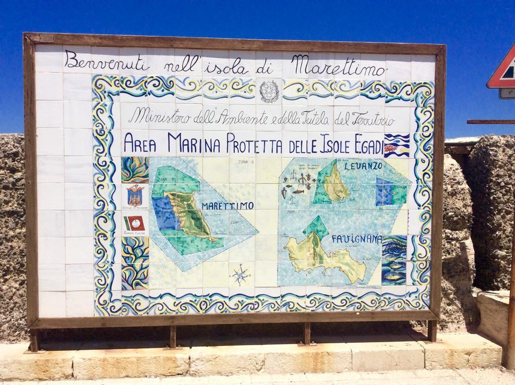 Dimora Tipica Vista Mare Marettimo Exterior foto